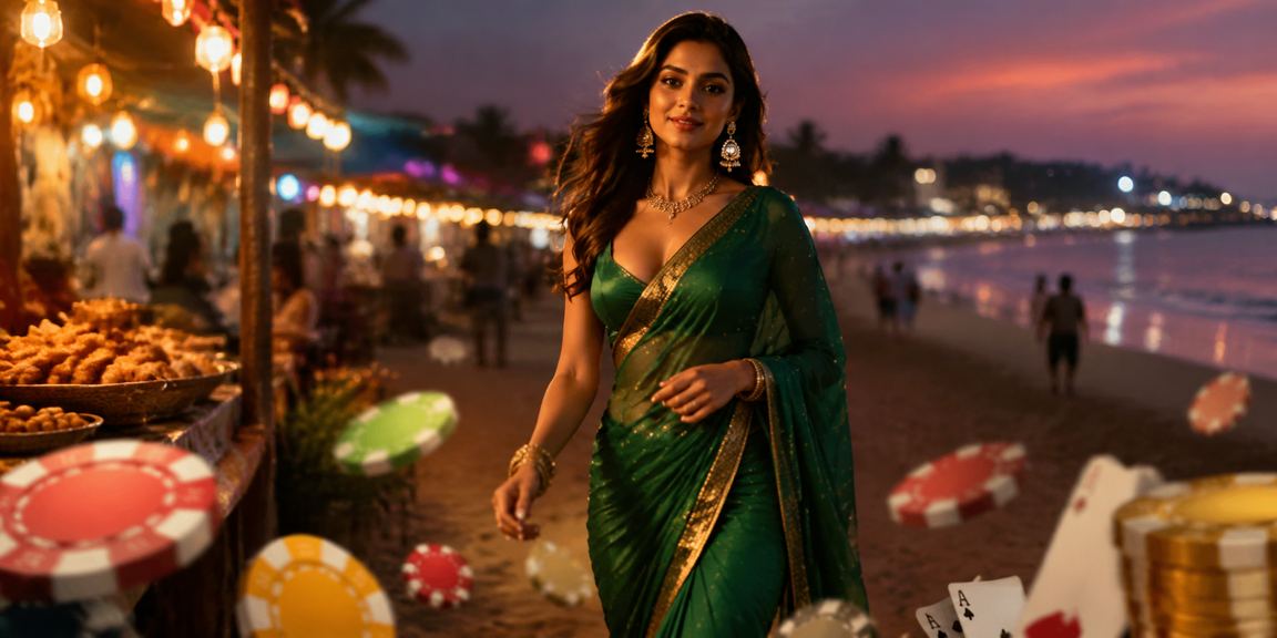 Teen Patti Gameplay at Goa Beach
