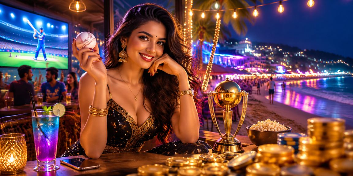 Cricket Betting and Beach View in India